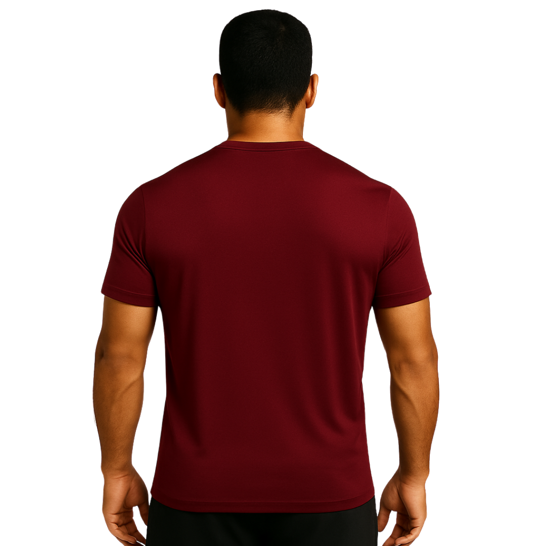 CAMISETA DRY TECH MODAL BÁSICA - VINHO
