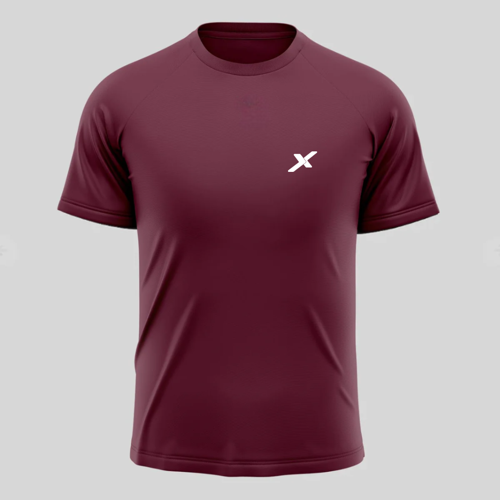 CAMISETA DRY TECH MODAL BÁSICA - VINHO