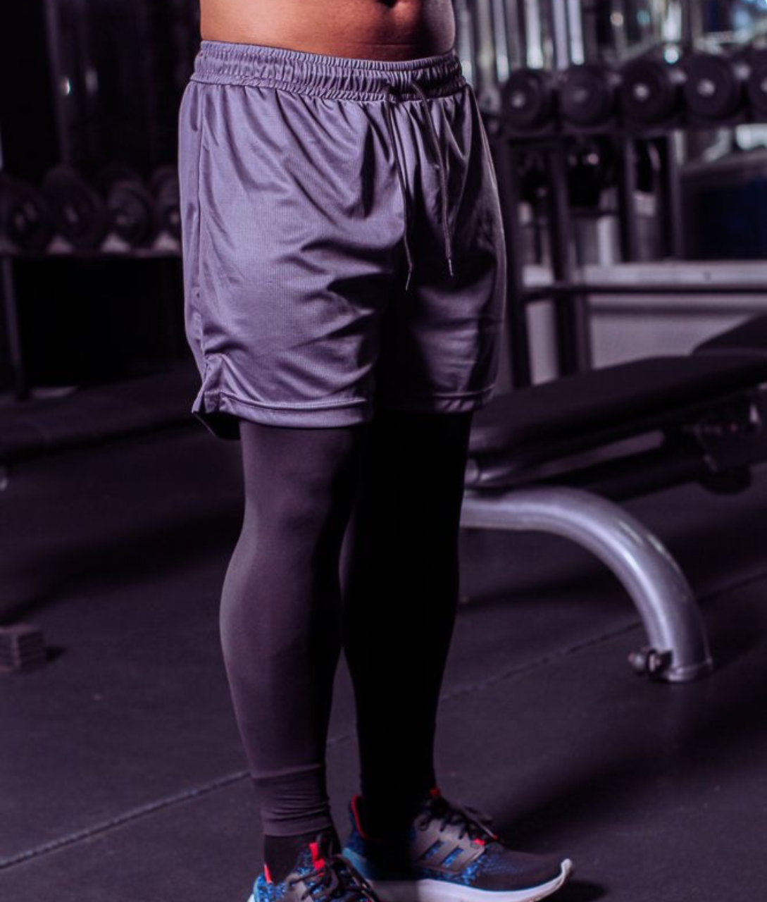 CALÇA DRY-FIT 2 EM 1 DE COMPRESSÃO NEXT