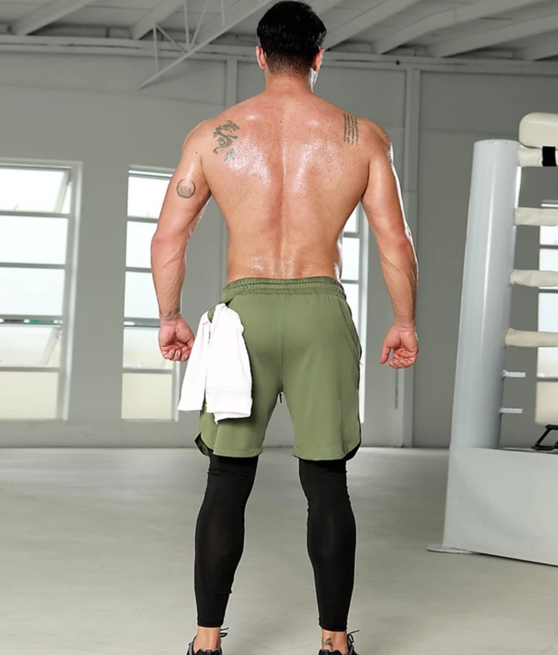 CALÇA DRY-FIT 2 EM 1 DE COMPRESSÃO NEXT