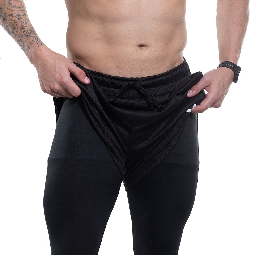 CALÇA DRY-FIT 2 EM 1 DE COMPRESSÃO NEXT