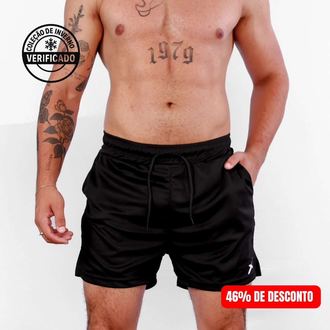SHORTS DRY-FIT 2 EM 1 DE COMPRESSÃO NEXT