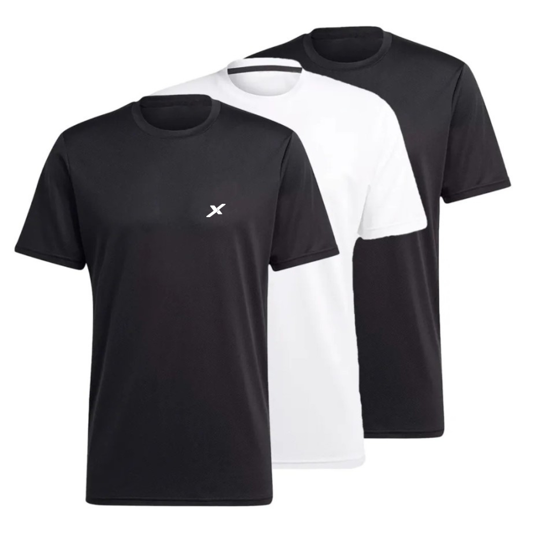 KIT COM 3 CAMISETAS NEXT