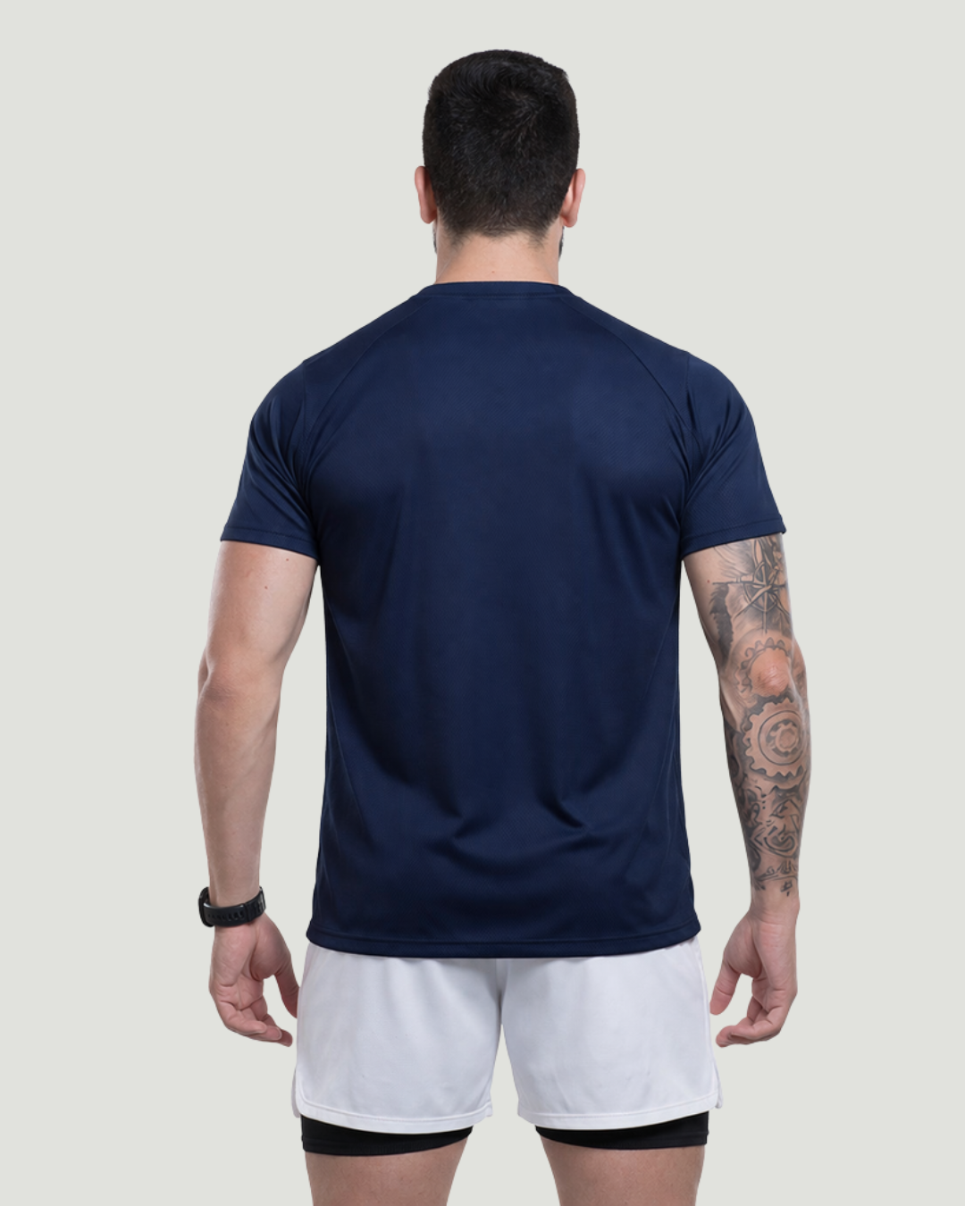 Kit Esportivo Dry Fit 3 Camisetas + 3 Bermudas Compressão