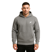Moletom Canguro com Capuz NXT - Cinza