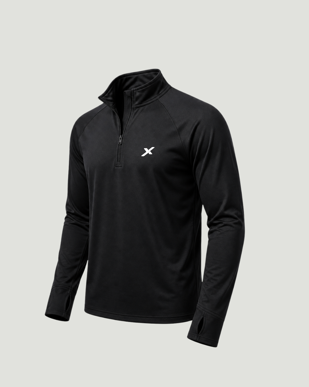 Jaqueta Esportiva Masculina Meio Zíper Com Proteção Uv