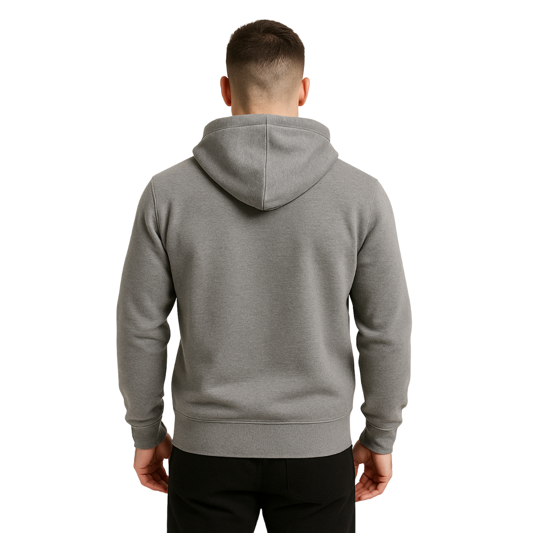 Moletom Canguro com Capuz NXT - Cinza