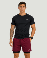 Bermuda Dry Fit Compressão Vinho