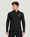 Jaqueta Esportiva Masculina Meio Zíper Com Proteção Uv
