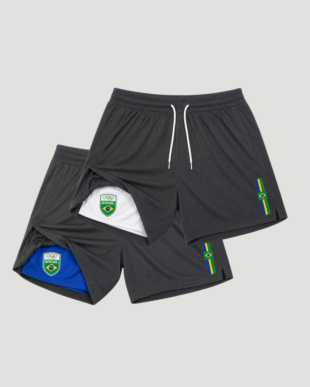 Kit 2 Bermudas Compressão Masculina