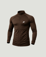 Jaqueta Esportiva Masculina Com Proteção Uv Marrom