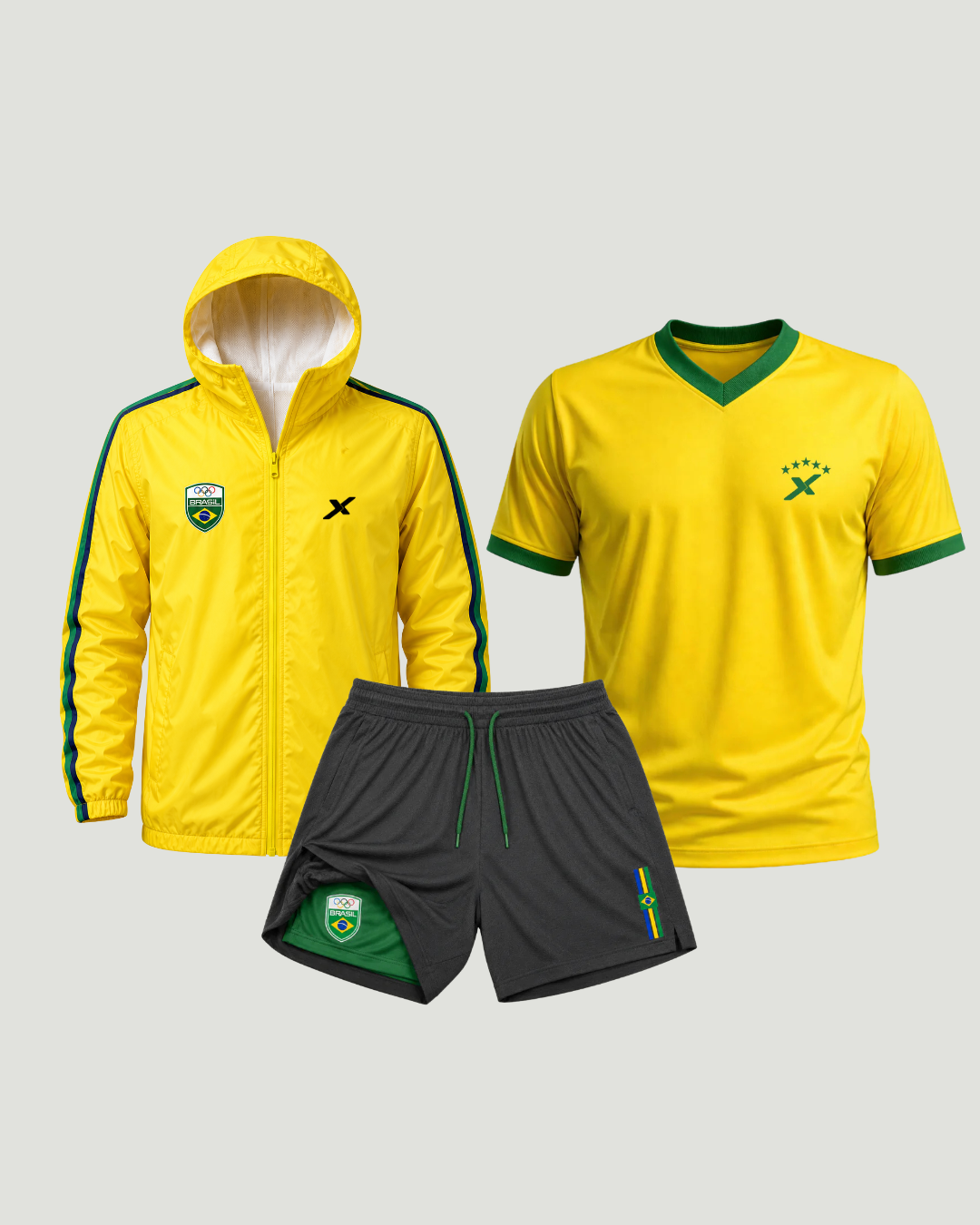 Kit Copa do Brasil 3 Peças