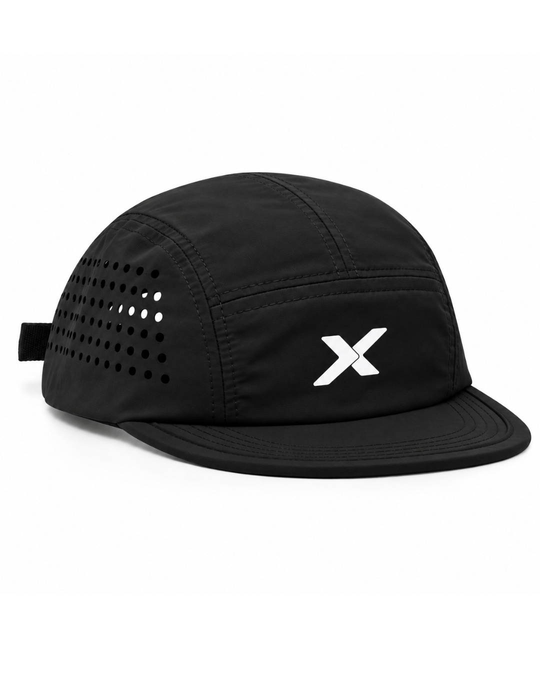 Boné Five Panel Performance Preto