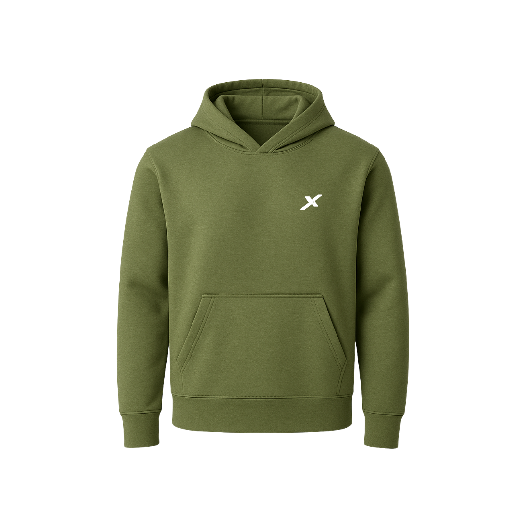 Moletom Canguro com Capuz NXT - Verde Militar