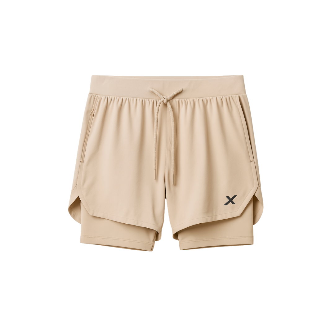 LANÇAMENTO - KIT 2 SHORTS DRY-FIT DE COMPRESSÃO 2 EM 1 [PAGUE 01 LEVE 02]