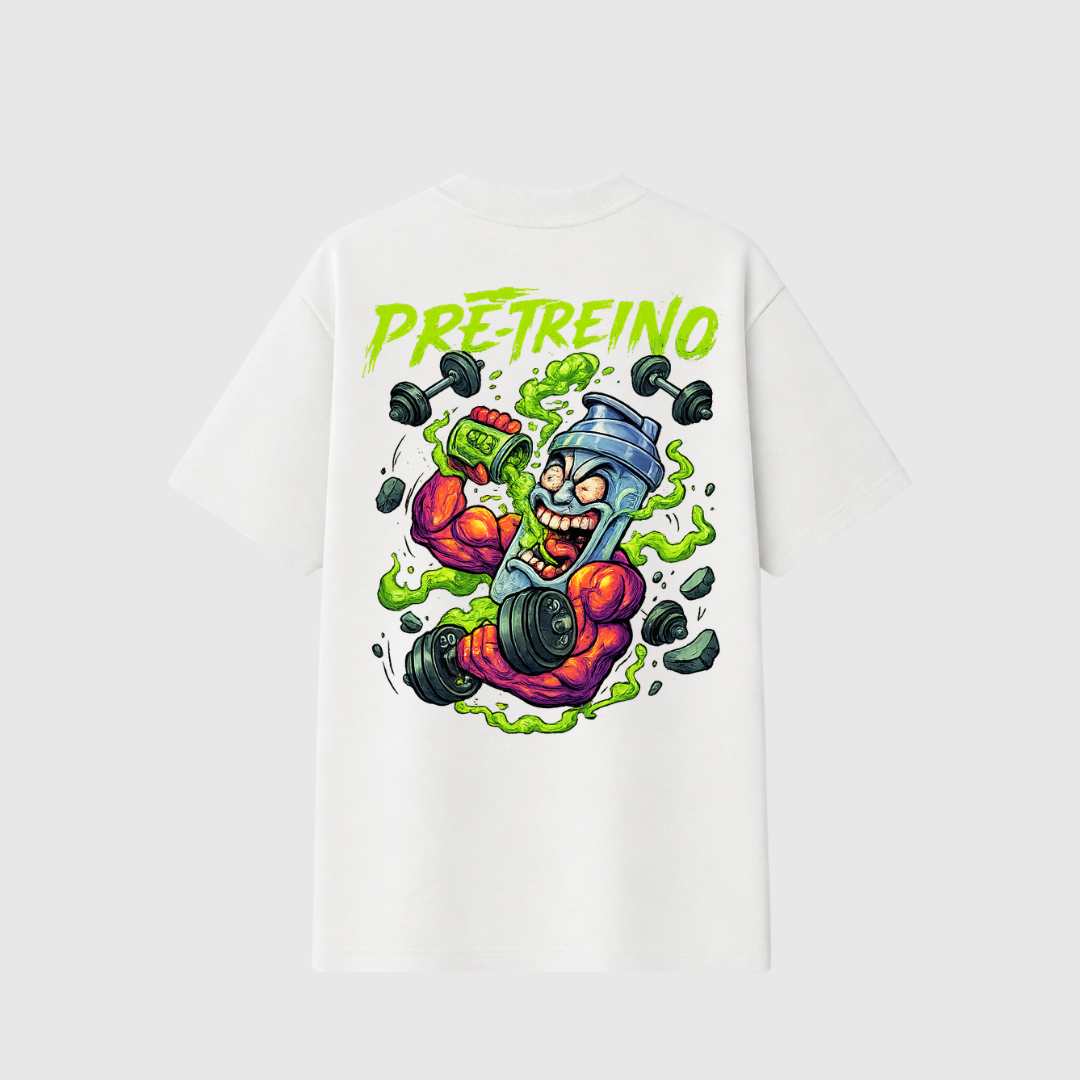 Camiseta Oversized Caffeine Rage