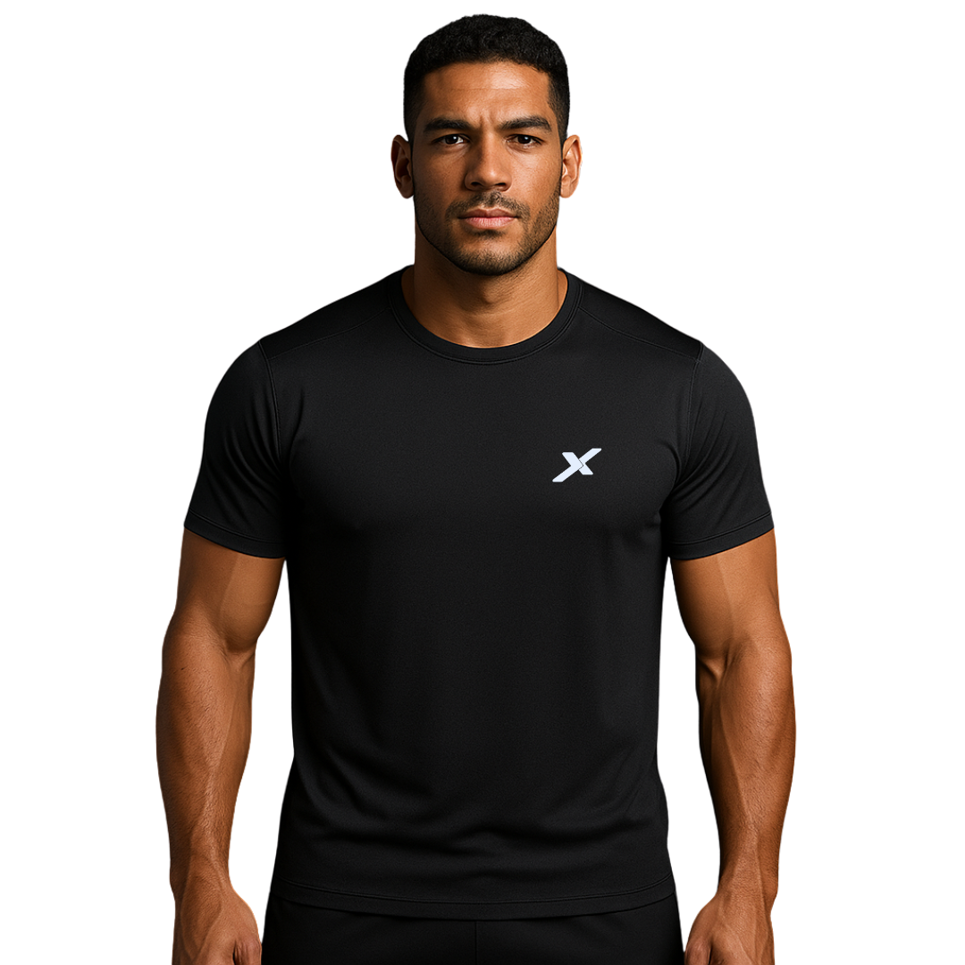 CAMISETA DRY TECH MODAL BÁSICA - BLACK