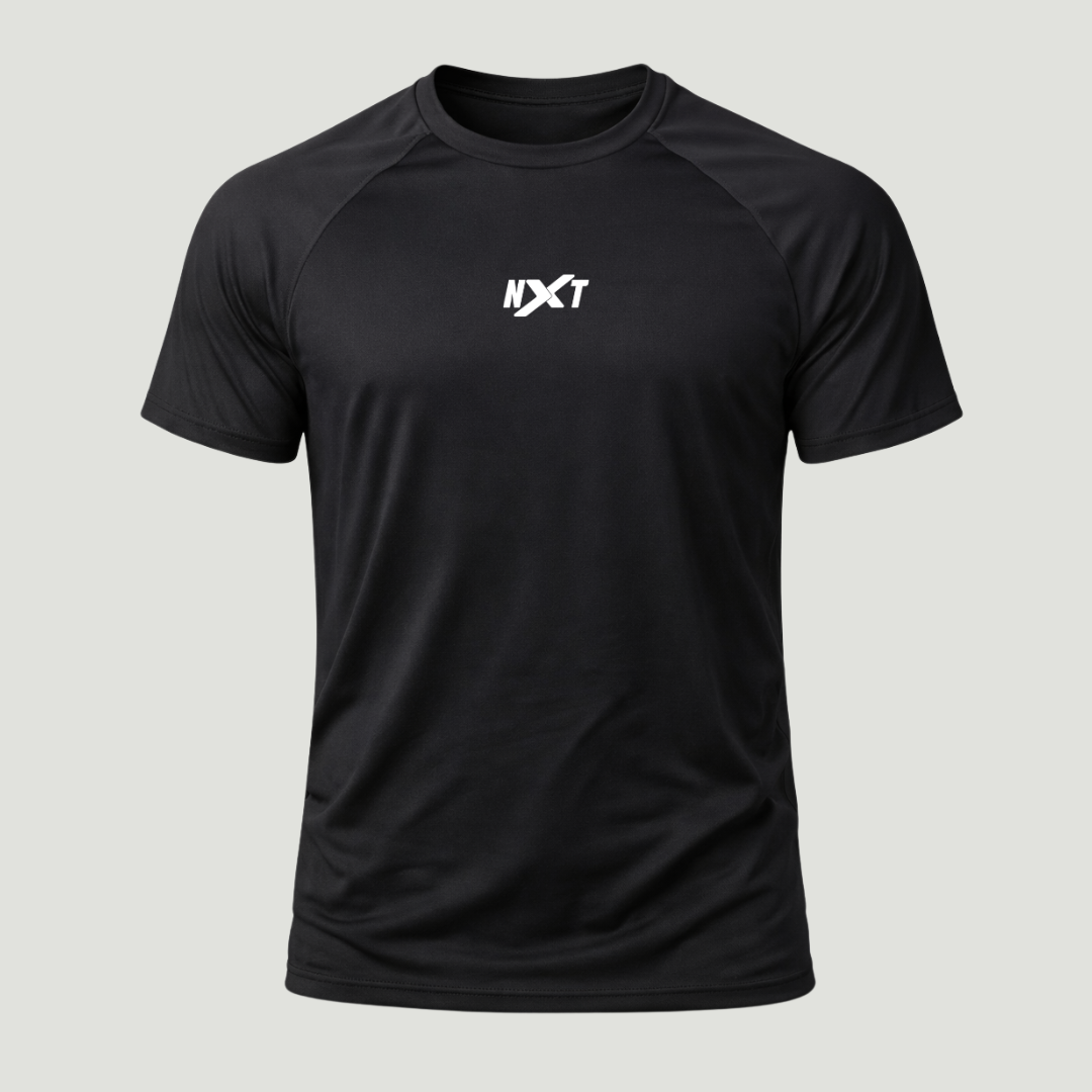 Camiseta Prime Raglan Preto