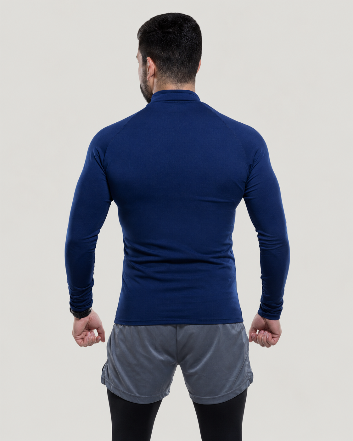 Jaqueta Esportiva Masculina Com Proteção Uv Azul