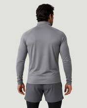 Jaqueta Esportiva Masculina Com Proteção Uv Cinza