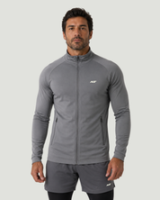 Jaqueta Esportiva Masculina Com Proteção Uv Cinza