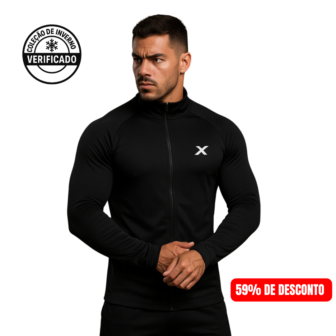 Jaqueta Esportiva Masculina Com Proteção Uv