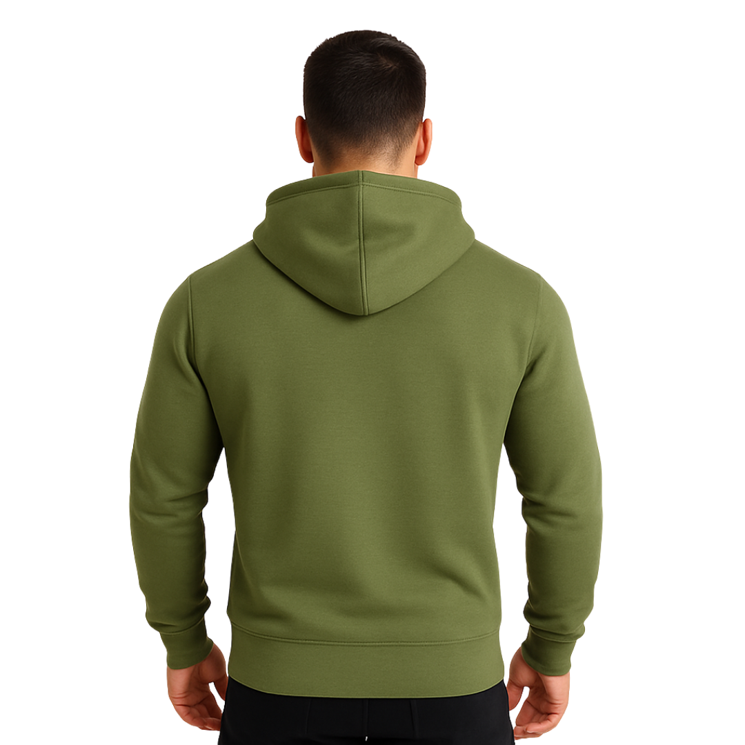 Moletom Canguro com Capuz NXT - Verde Militar