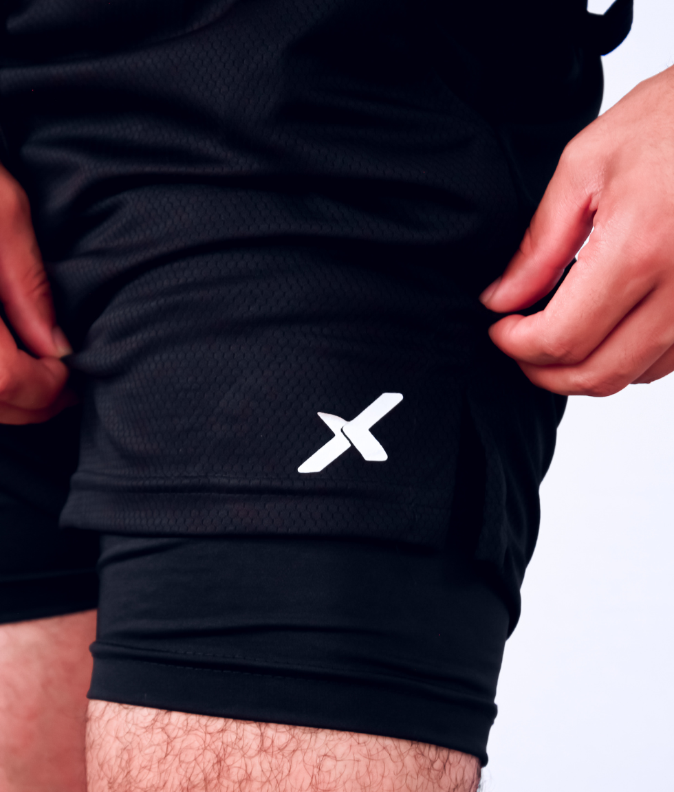 1 CAMISETA DRYFIT + 1 SHORTS 2 EM 1 DE COMPRESSÃO