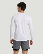 Camisa Manga Longa Dry Branca - Sem Costura