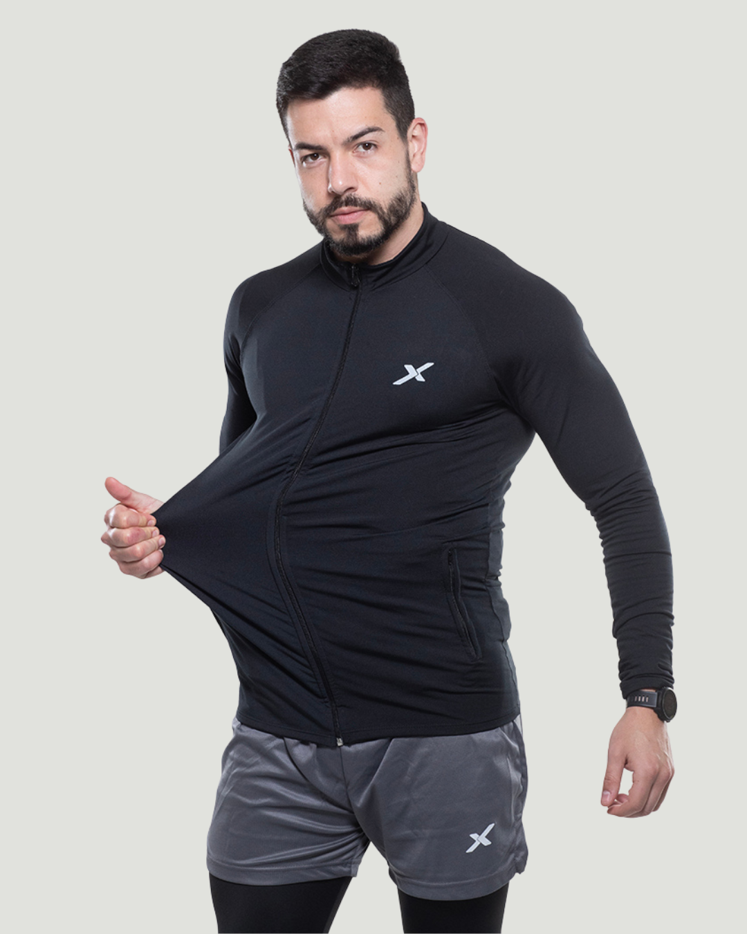 Jaqueta Esportiva Masculina Com Proteção Uv