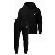 Kit 1 Moletom Canguru com Capuz + 1 Calça de Moletom