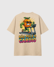 Oversized Laranja - Não Pule o Cardio