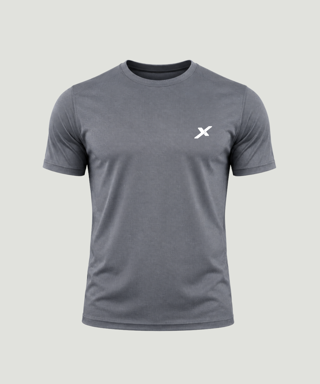 Camiseta Dry Fit Básica Cinza