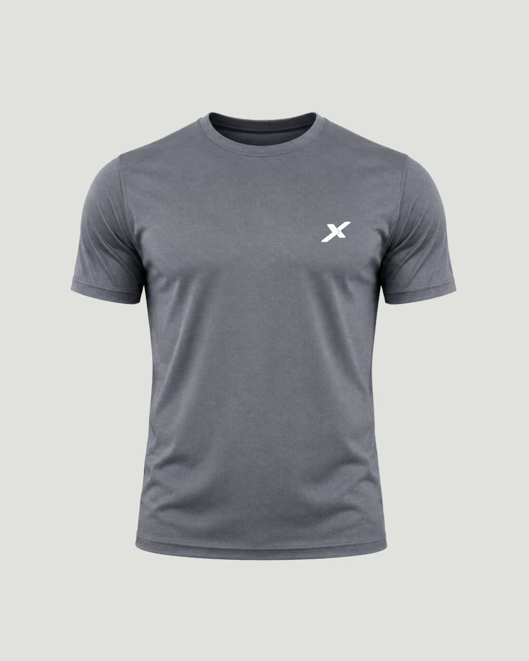 Camiseta Dry Fit Básica Cinza