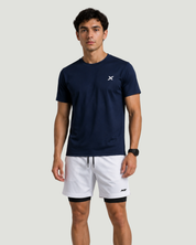 Kit Esportivo Dry Fit 1 Camisetas + 2 Bermudas Compressão