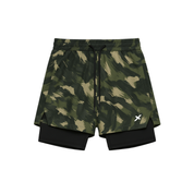 LANÇAMENTO - KIT 2 SHORTS DRY-FIT DE COMPRESSÃO 2 EM 1 [PAGUE 01 LEVE 02]
