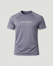 Camiseta Next Sport Raglan Cinza