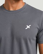 Camiseta Dry Fit Básica Cinza