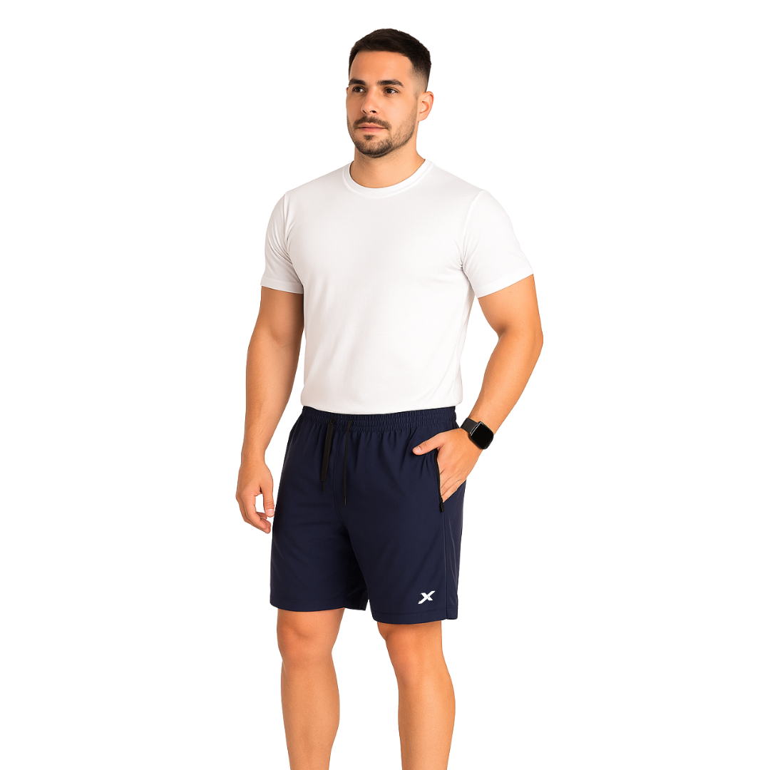 Bermuda Tactel Elastano Ziper