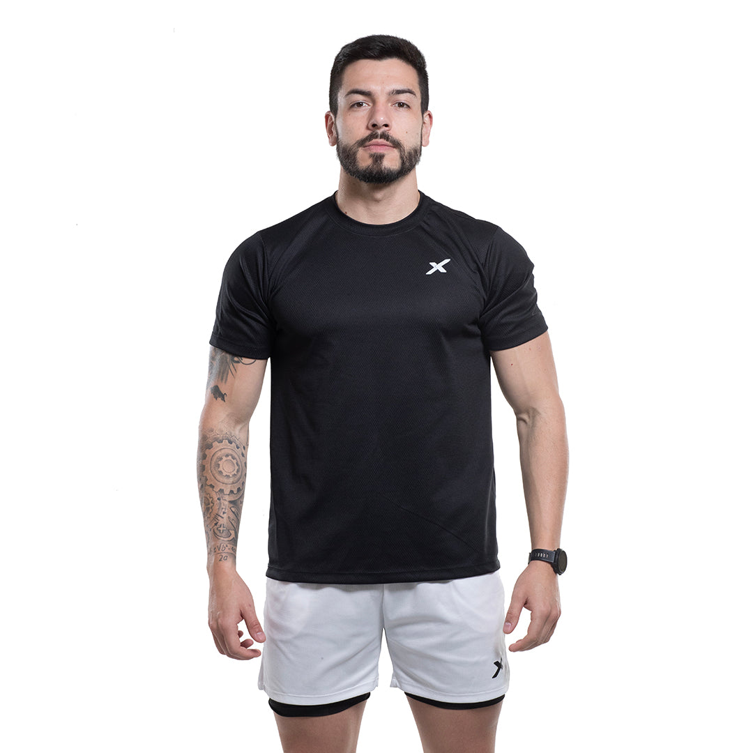 CAMISETA DRY TECH MODAL BÁSICA - BLACK
