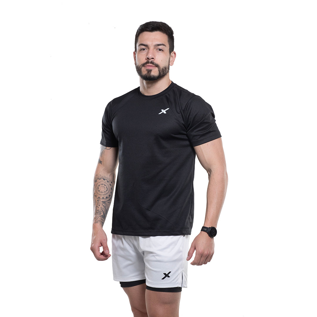 CAMISETA DRY TECH MODAL BÁSICA - BLACK