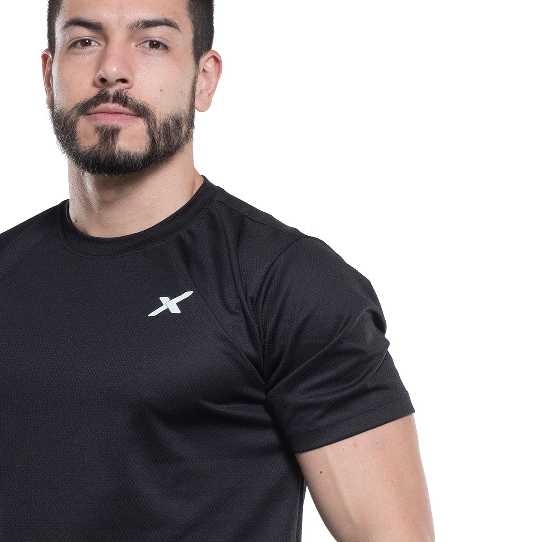 CAMISETA DRY TECH MODAL BÁSICA - BLACK