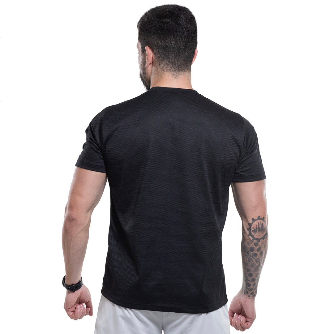 CAMISETA DRY TECH MODAL BÁSICA - BLACK
