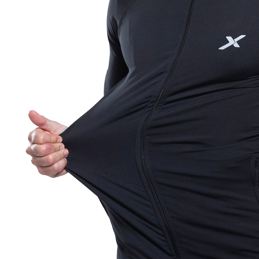 LANÇAMENTO - KIT 1 JAQUETA DE COMPRESSÃO + 1 SHORTS 2 EM 1 DE COMPRESSÃO