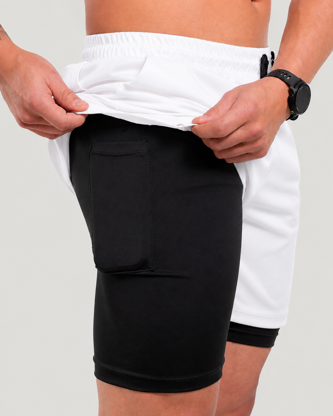 Kit 4  Bermudas Compressão Masculina