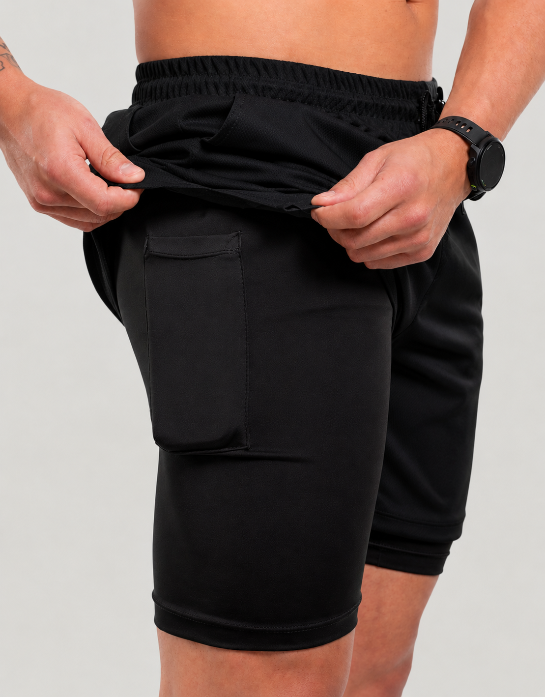 Kit 4  Bermudas Compressão Masculina