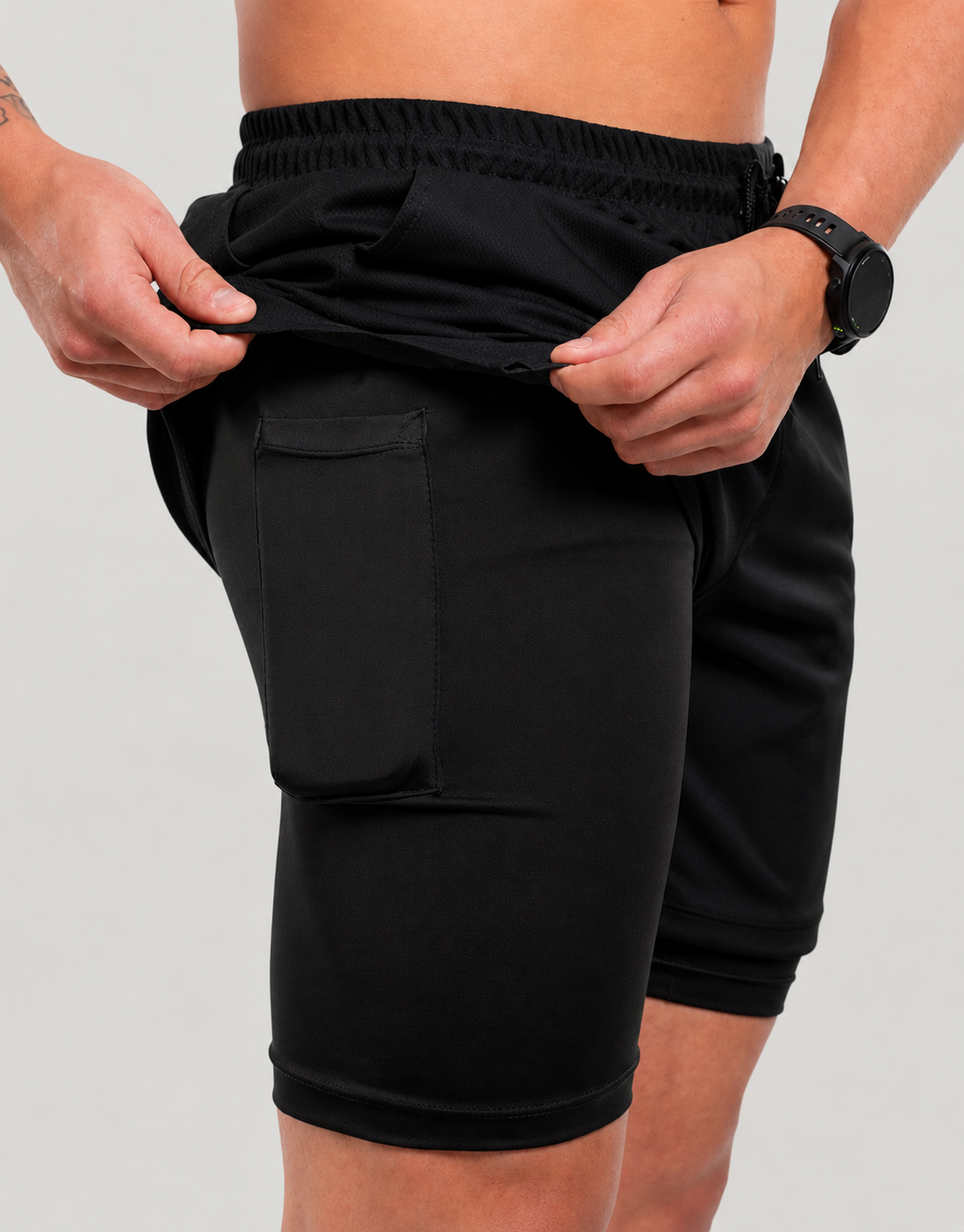 Kit 3 Bermudas Compressão Masculina