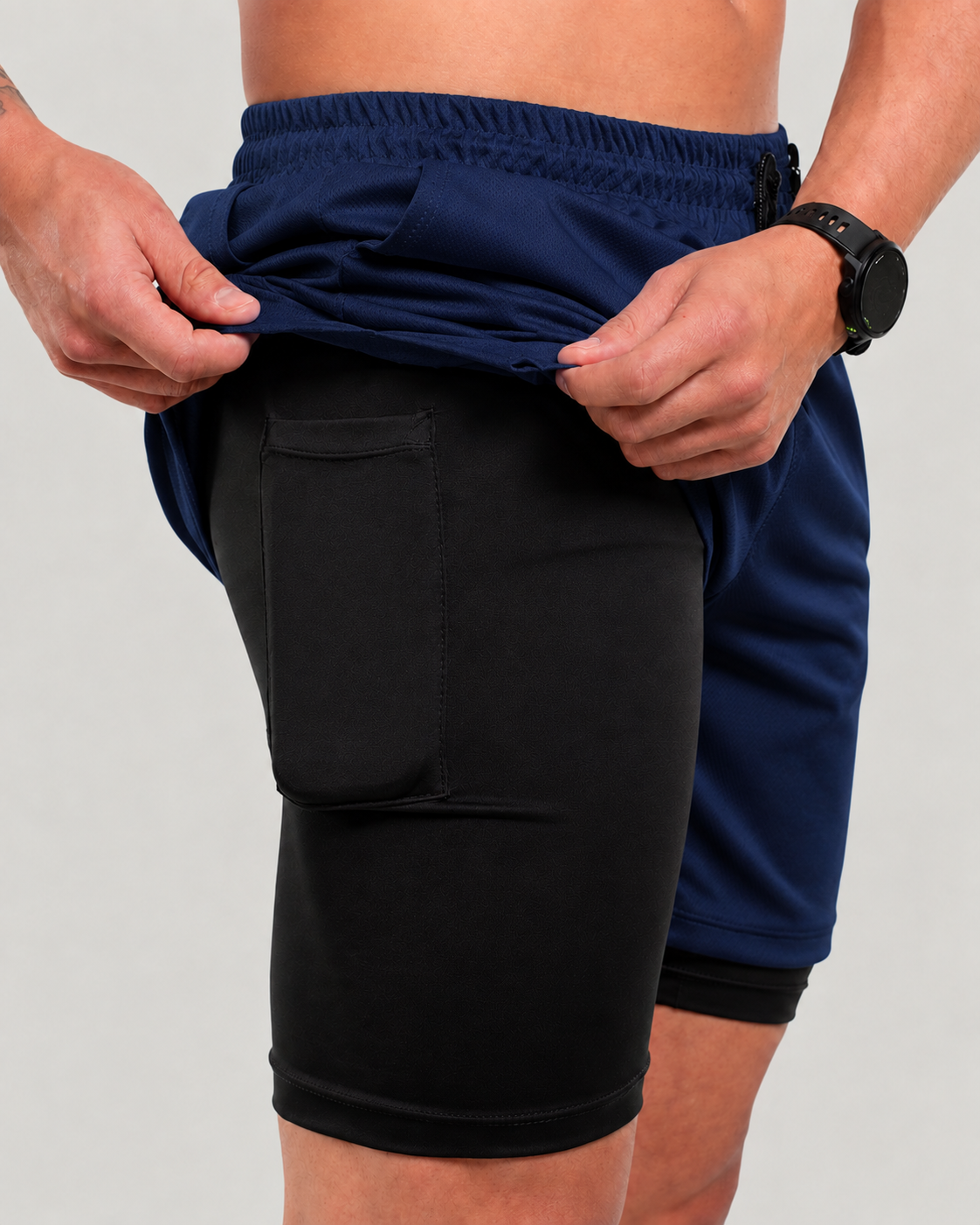 Kit 4  Bermudas Compressão Masculina