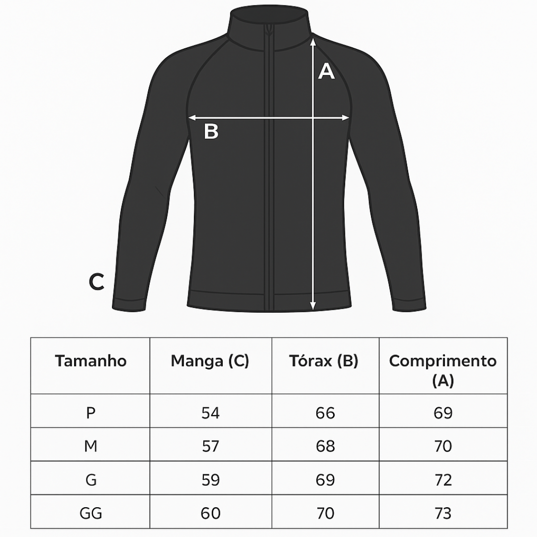 Jaqueta Esportiva Masculina Com Proteção Uv