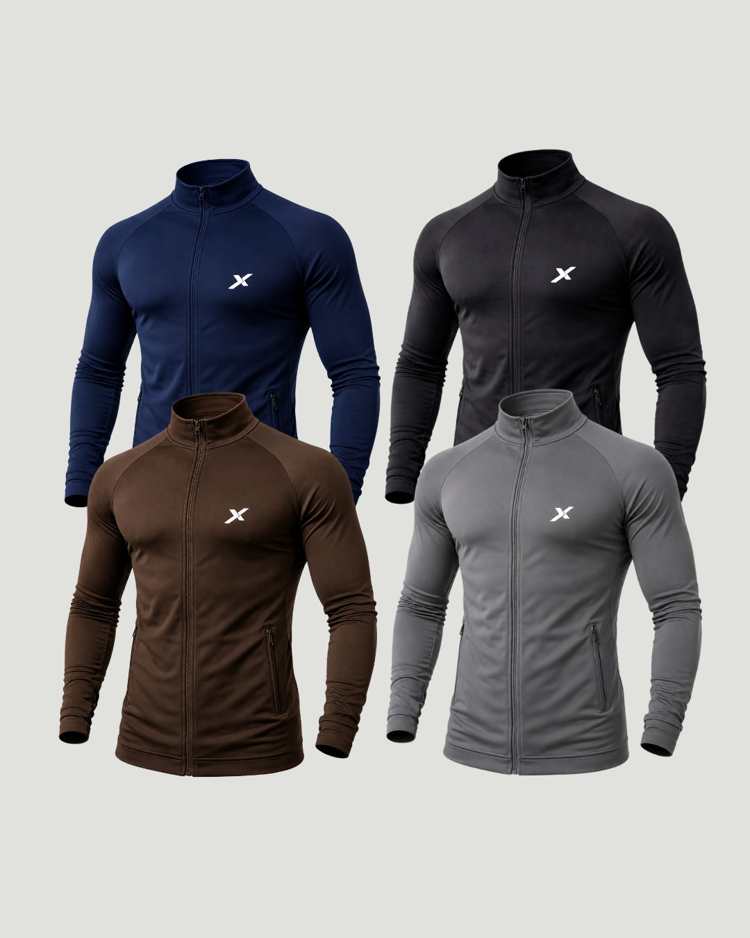 Kit 4 Jaqueta Esportiva Masculina Com Proteção Uv